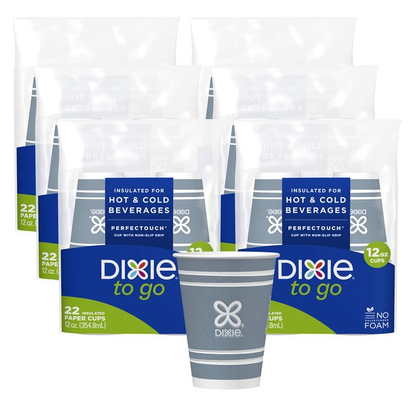 Dixie Multi-Purpose, 5 oz Paper Cups, Box of 100 Cups, Colors/Styles Vary, Multicolor (15964)