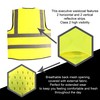 EXECUTIVE HI VIZ WAISTCOAT SATURN YELLOW XL
