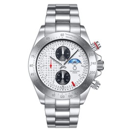 TV Special Anime "Bride of Quintuplets" 5th Anniversary White Wedding Chronograph Watch, Nakano May, Classic