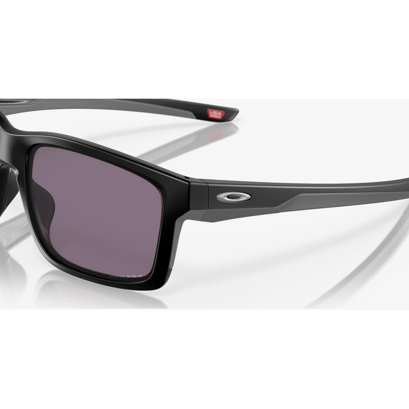 Oakley Mainlink Sunglasses Matte Black with Prizm Grey Lens 61mm