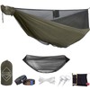 onewind 12Ft Camping Hammock with Mosquito Net, Ridgeline Double Hammock