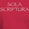 CafePress Sola Scriptura Dark T Shirt Men's Traditional Fit Dark
