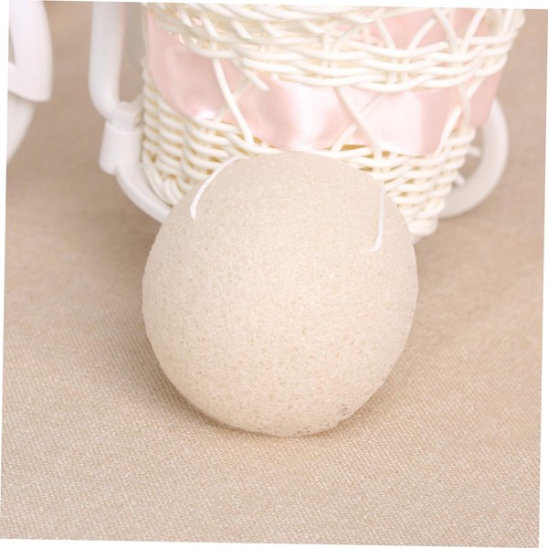 IWOWHERO Facial Cleaning Sponge Charcoal Face Sponge Exfoliating Scents for