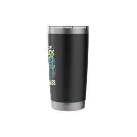In Case Of Cyberattack Just Pull Cables Cybersecurity Stainless Steel Insulated Tumbler