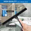 Loputon Stainless Steel Shower Squeegee, Shower Squeegee, Window Squeegee, Shower