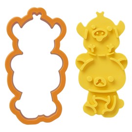 OSK Rilakkuma Bread Cutter, TS-2, One Size