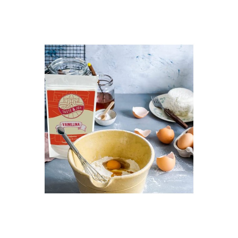 Vainillina 100g - [Grado Alimenticio]
