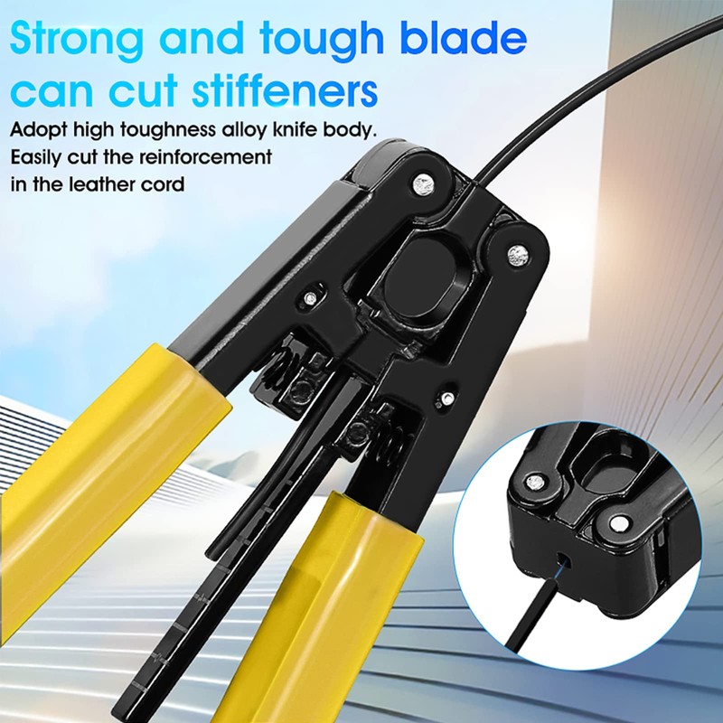 FYBOPTWU - 2 pcs Fiber Optic Drop Cable Stripper for