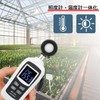 C-Timvasion Digital Illumination Meter, Integrated Thermometer & Illumination Meter, Measures