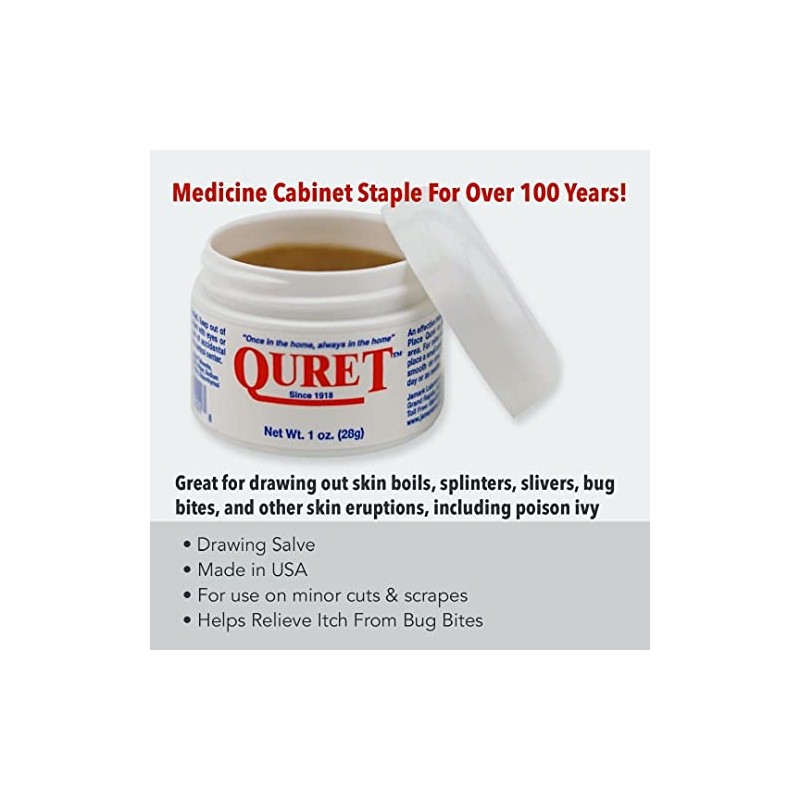 Quret Drawing Salve, 1 Ounce