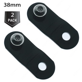 Amavoler 38mm 1.5 Inch Motorcycle Gas Tank Rising Lift Kit Replacement Steel for Harley-Davidson(38mm) 1 pair