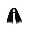 Lacoste Unisex Scarf, black