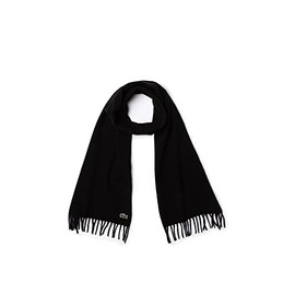 Lacoste Unisex Scarf, black