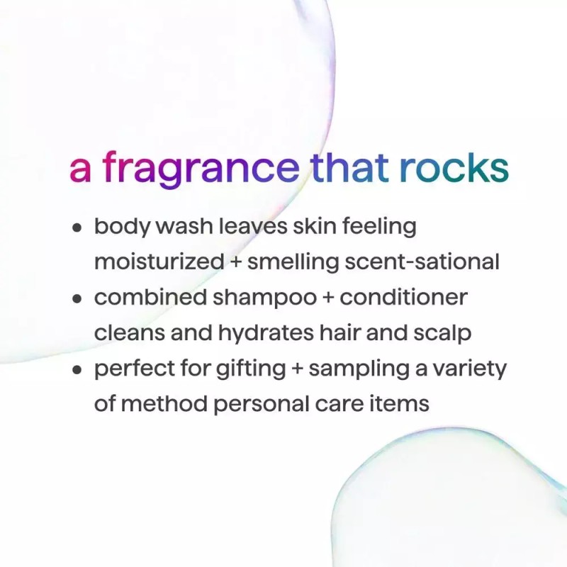Method 2-in-1 샴푸 및 컨디셔너 (18oz) 바디워시(18oz) 선물 세트 Method