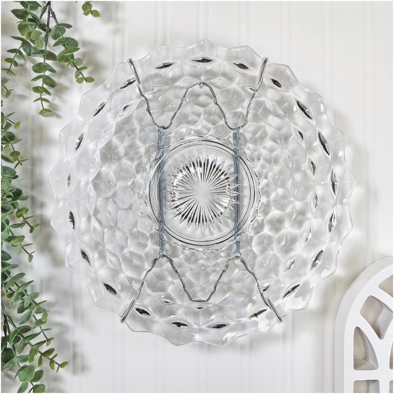 Plymor Stainless Steel Wall Mountable Tray and Platter Hanger, 8.25"