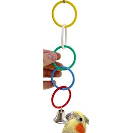 Bonka Bird Toys 36459 Rings Parrot cage Toy Cages Budgie Parakeet parrotlet