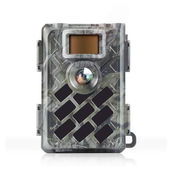 WingHome 630 Trail Camera, Wildlife Camera, Game Camera Deer Monitor Cam Hunting Accessery Gear with Leica M6 0.4s Trigger Time Farm Scouting Motion Activated Night Vision Waterproof IP66