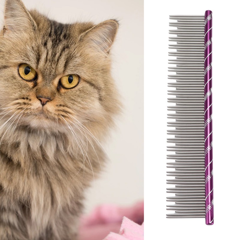 Pet Hair Removal Comb Rugged Durable Reusable Comfortable Open Knot