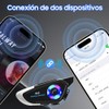 Intercomunicador para Casco de Moto con MicróFono, Auricular Bluetooth 5.4,