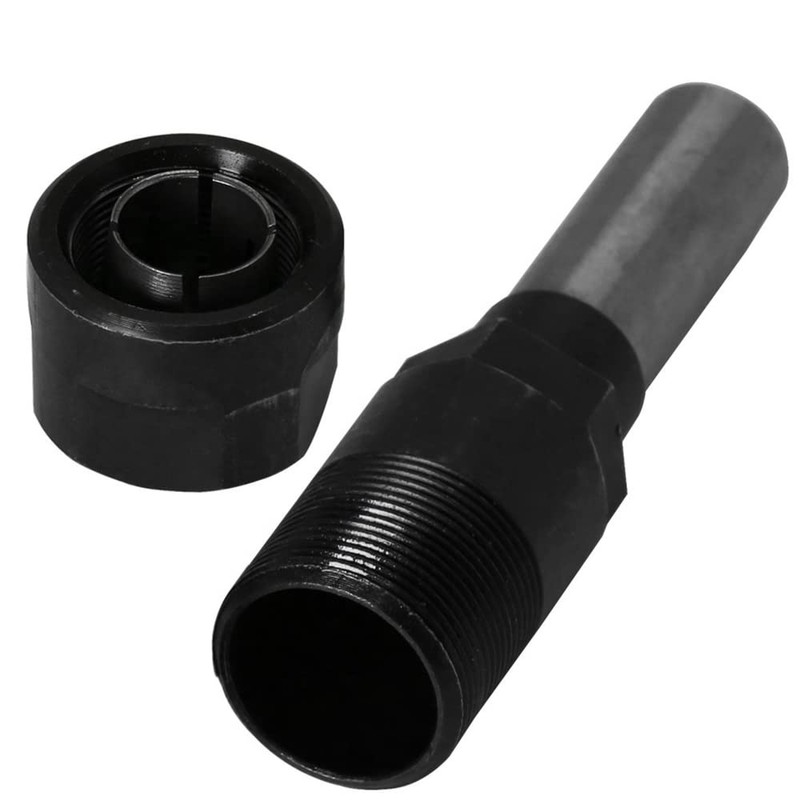 CENPEK 3pcs Router Chuck Extension Set for 1/4", "1/2", "8mm