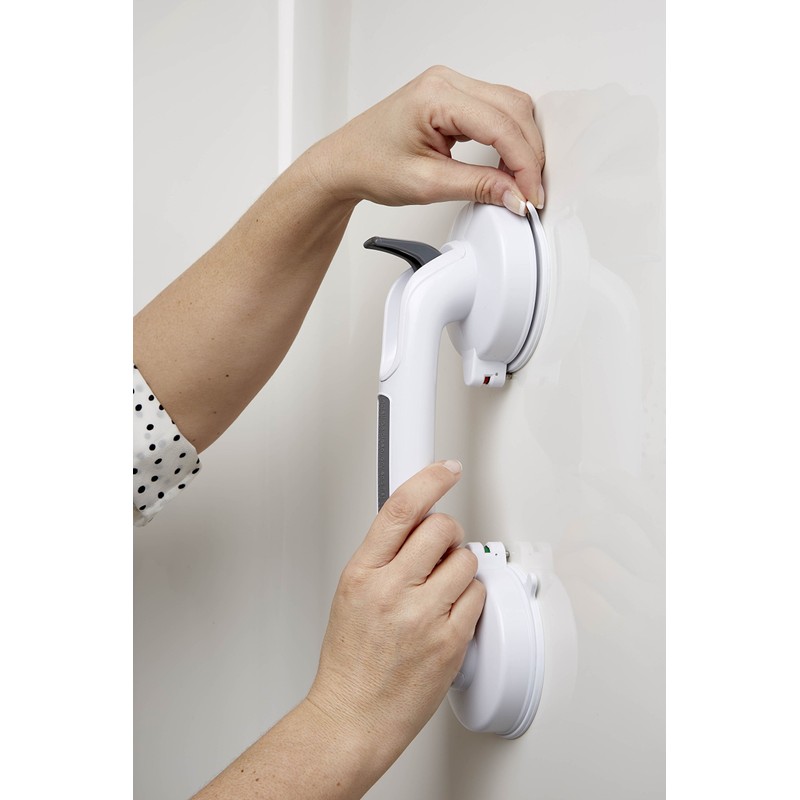 Medline Bath Safety Suction Cup Assist Bar, 12 Inch -