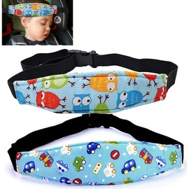 Cojín Soporte De Cabeza Y Cuello Para Niños 2 Pcs,Niños Car Safety Seat Fixed Belt Sleep Positioner Niños,Niños para Asiento de Seguridad en Auto de Niños