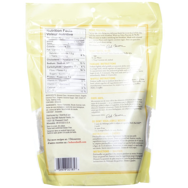 Bob's Red Mill Paleo Pancake & Waffle Mix 368 g