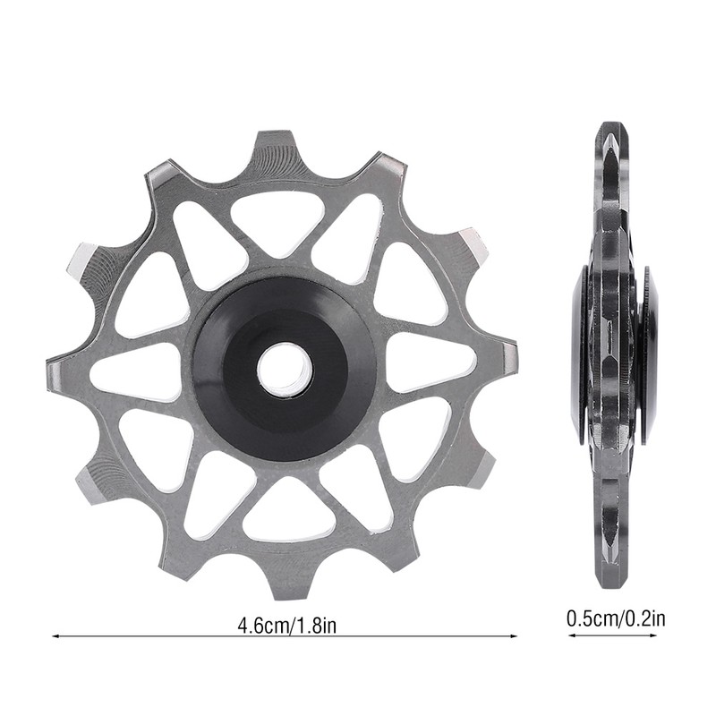 Lightweight 12T Mountain Bike Bike Bicycle Rear Derailleur Pulley Guide