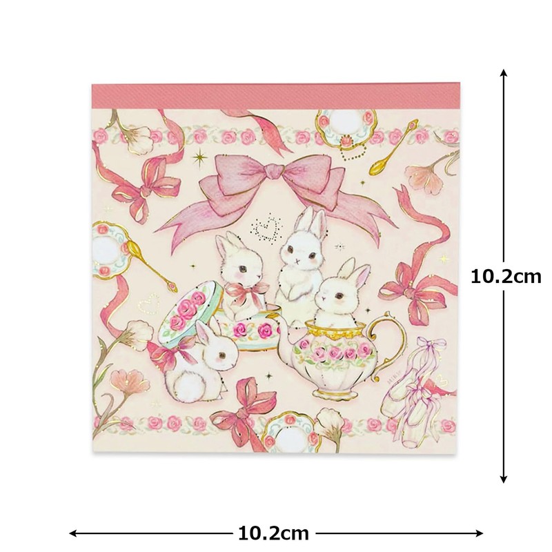 Takei Miki Memo Pad / Elegant Rabbit Animal