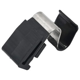 ZUDKSUY 1 x Fuel Door Spring Clip Replacement for MB642442, MR970563 Fuel Spring Release Clip Compatible with Mitsubishi Lancer, Compatible with Mirage, Compatible with Outlander and other models