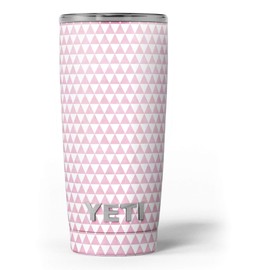 Design Skinz The Micro Pink Polka Dots - Skin Decal Vinyl Wrap Kit Compatible with The Yeti Rambler Cooler Tumbler Cups