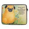 Mr. & Mrs. Panda Notebook Tasche Mops Design 20 x