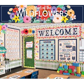 Teacher Created Resources Wildflowers Magnetic Border (TCR77587)