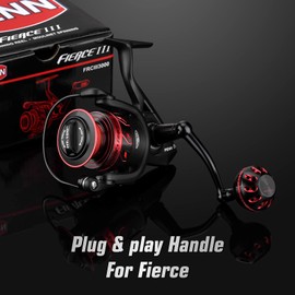 GOMEXUS Power Handle Fishing Reel Grip for Penn Fierce III&IV 5000-8000 [FRC] & Battle III HS 5000-8000 [BTL]