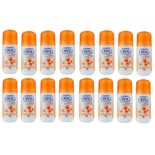 OBAO Frescura Intensa Roll-On Deodorants 65g (16 PACK)