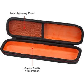 Mchoi Epson WorkForce ES Portable Document Scanner Protective Case Black Orange