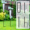 Outdoor Rain Gauge Stand for AcuRite 00850A3, Freestanding Mount for