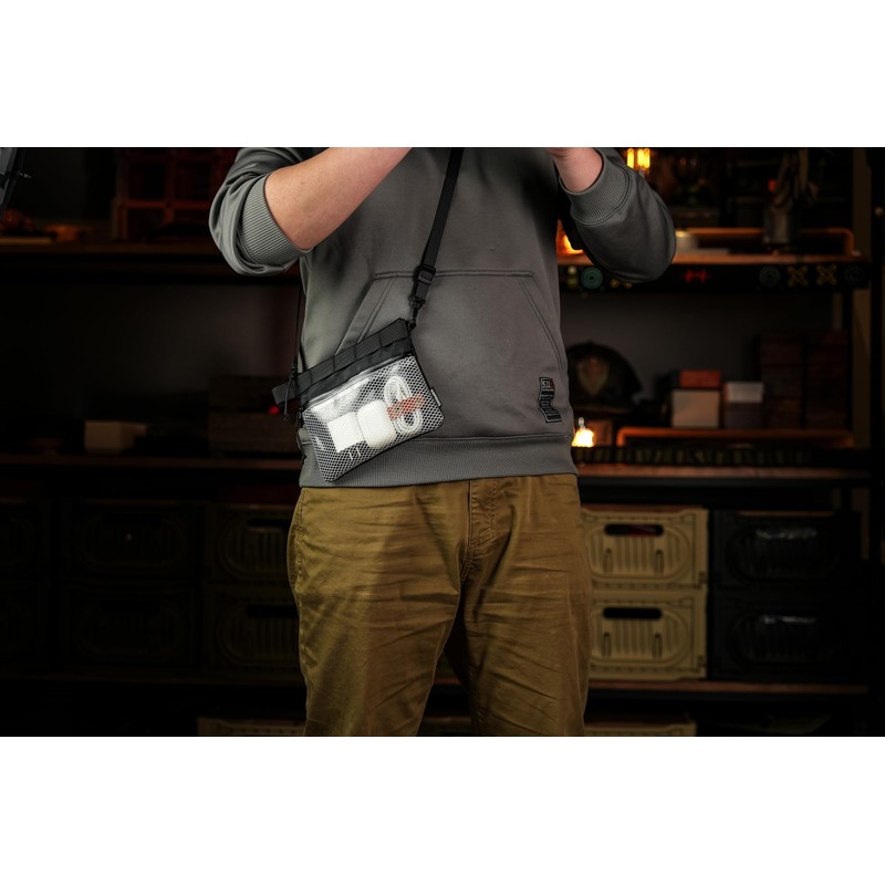 TACTICAL_GEEK Storage A16 EDC Small Bag, Waterproof Nylon Organisation, Multifunctional