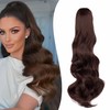 Gairyan 20inch Ponytail Extension Clip in Ponytail Hair Extensions Curly