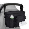 Universal Baby Stroller Organizer with Insulated Cup Holder & Adjustable