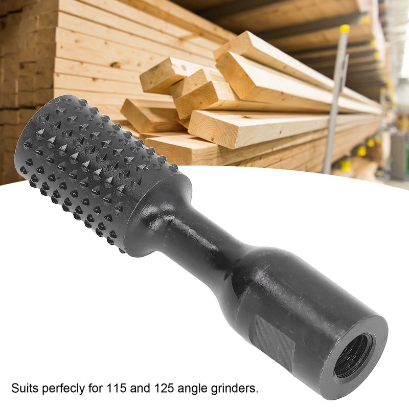 Grinding Head Cylinder Rotary Burr High Carbon Steel Coarse Tooth
