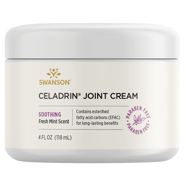 Swanson Celadrin Joint Cream 4 fl Ounce (118 ml) Cream