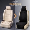 IVICY Linen Car Seat Cover for Cars - Soft &