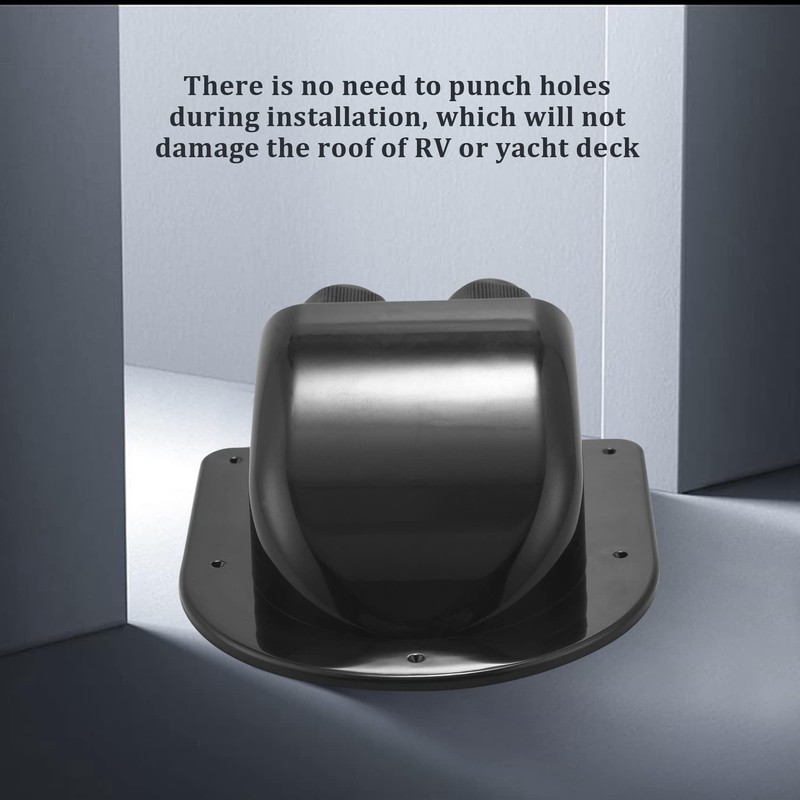 Papiivan Roof Wire Entry Gland Box Solar Panel Cable Motorhome