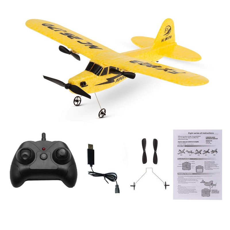 Goolsky Remote Control Airplane, Glider Ready to Fly, 2.4G 2CH