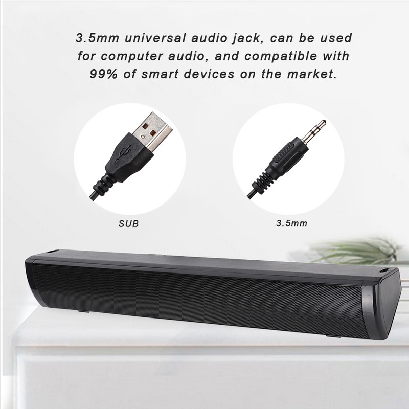 SADA V-105 Computer Audio Desktop Notebook Home Speaker Bluetooth Version