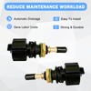 2 Pcs 2901056300 Automatic Drain Valve Kit for Air Compressor
