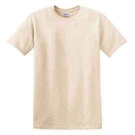 Gildan Mens Heavy Cotton 5.3 oz. T-Shirt(G500)-Natural-XL