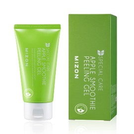 Mizon Apple Smoothie Exfoliating Gel (120 ml) Exfoliating Fruit Therapy, Smooth and Tight Skin, Tone Correction, Moisturising, Suet Treatment {Apple Smoothie Exfoliating Gel}