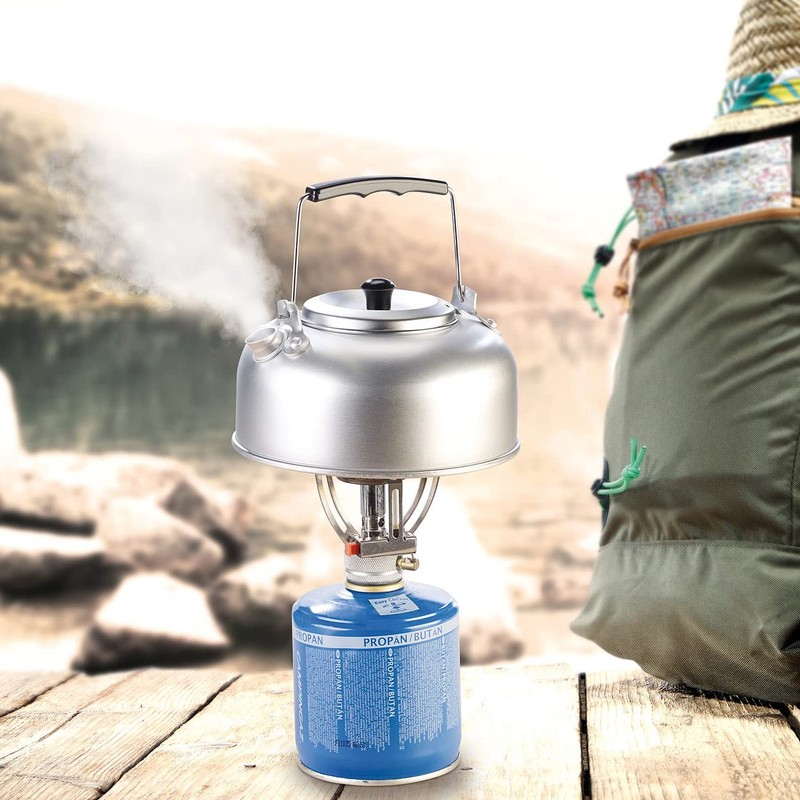 Semptec Urban Survival Technology Camping Tea Kettle: Aluminium Camping Kettle